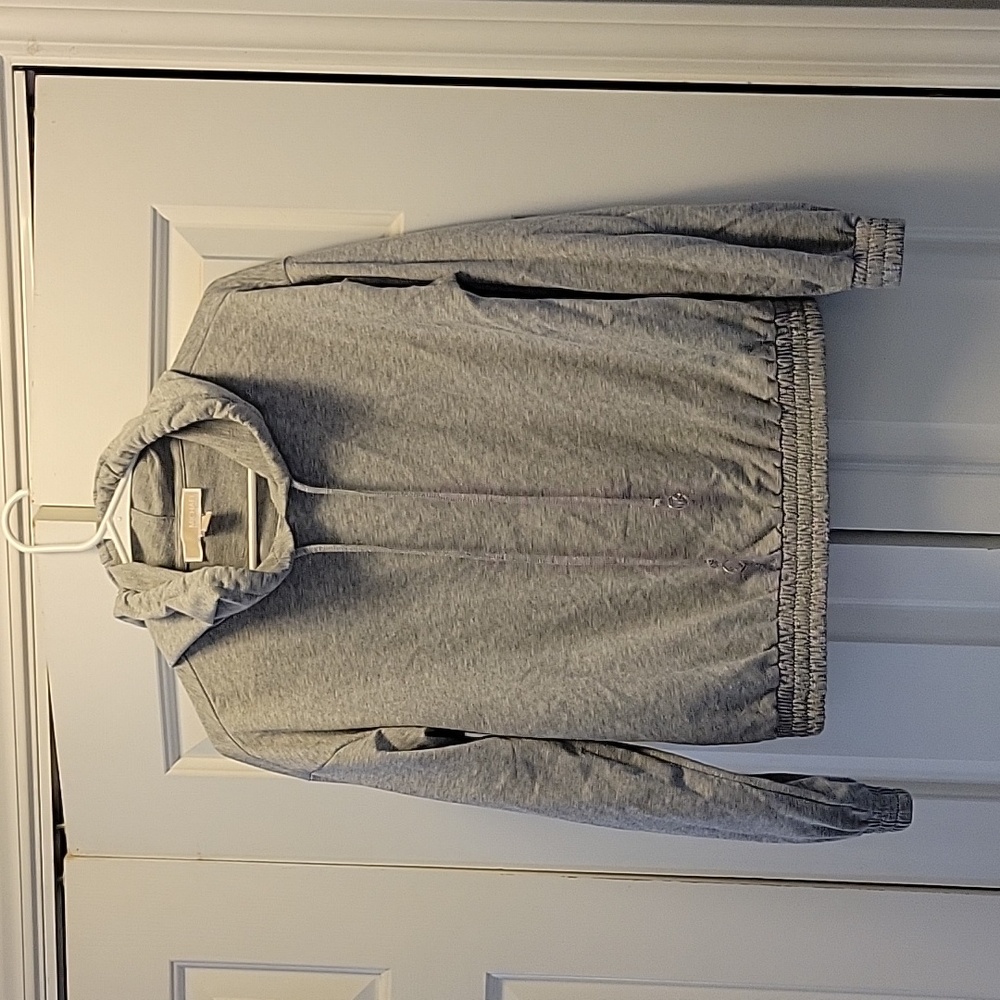 Michael Kors long sleeve hooded shirt size small like new!